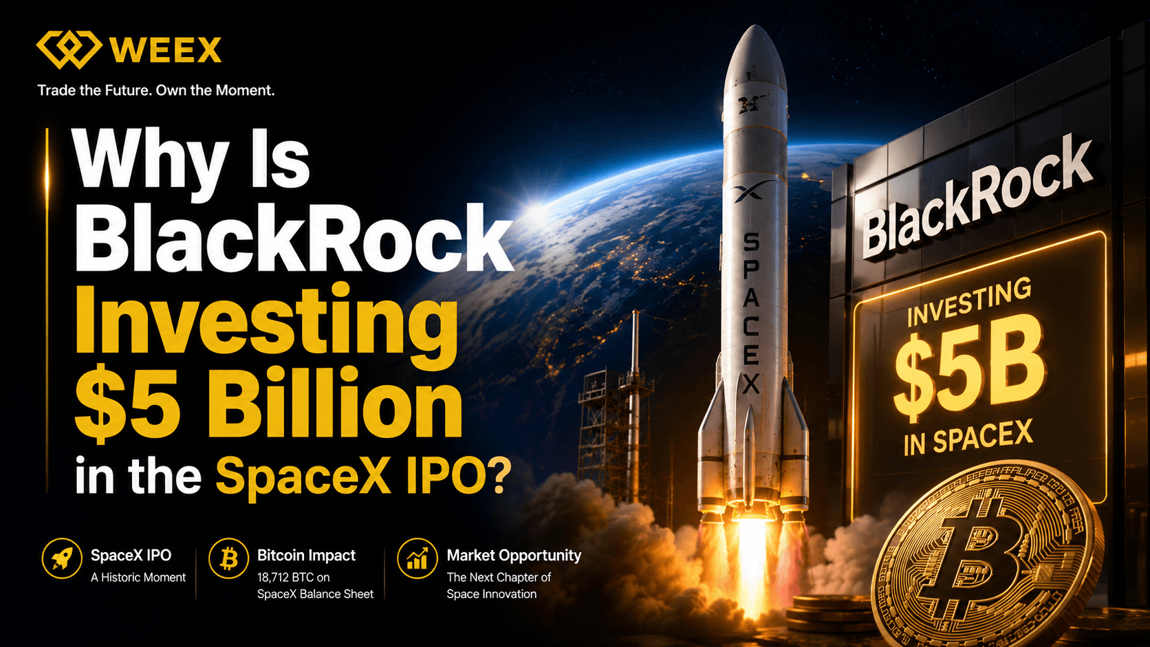 Why Is BlackRock Investing $5 Billion in the SpaceX IPO?
