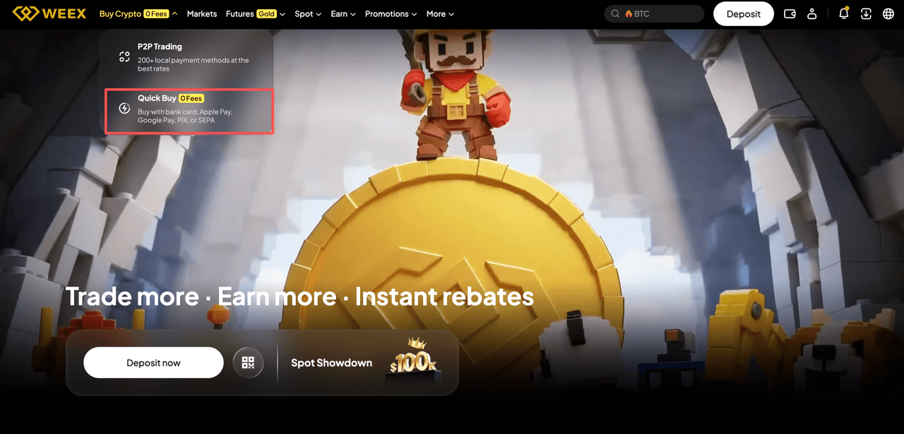 How to Buy Bitcoin with EUR in Europe on WEEX